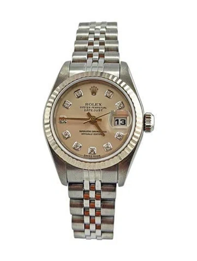 Pre-owned Rolex Datejust Watch, 26mm In Multi