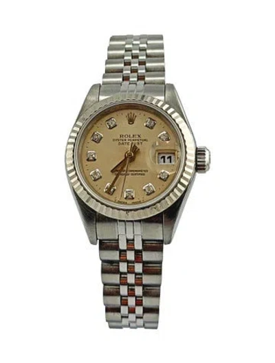 Pre-owned Rolex Datejust Watch, 26mm In Multi