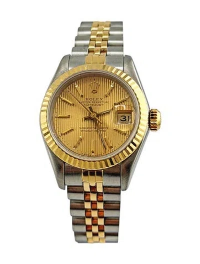 Pre-owned Rolex Datejust Watch, 26mm In Multi