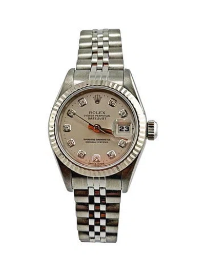Pre-owned Rolex Datejust Watch, 26mm In Multi
