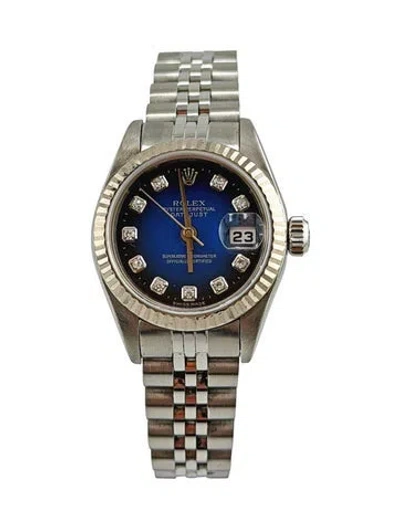 Pre-owned Rolex Datejust Watch, 26mm In Multi