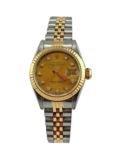 Pre-owned Rolex Datejust Watch, 26mm In Multi