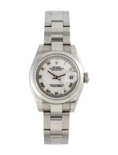 Pre-owned Rolex Datejust Watch, 28mm In Multi