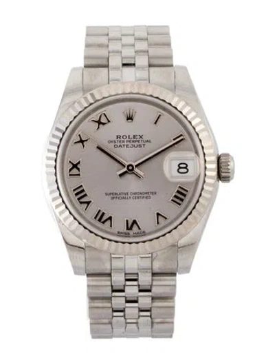 Pre-owned Rolex Datejust Watch, 31mm In Multi