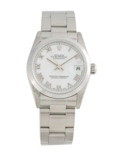Pre-owned Rolex Datejust Watch, 31mm In Multi