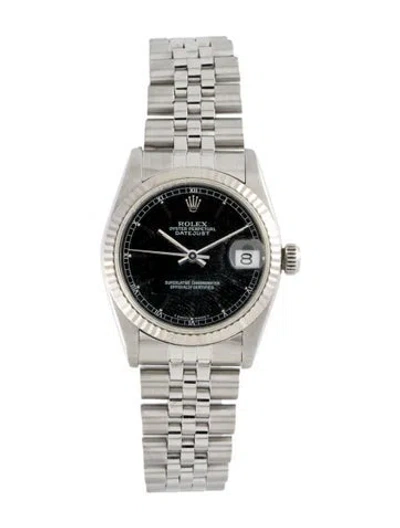 Pre-owned Rolex Datejust Watch, 31mm In Multi