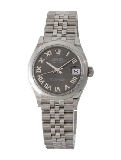 Pre-owned Rolex Datejust Watch, 31mm In Multi