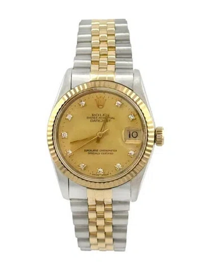 Pre-owned Rolex Datejust Watch, 31mm In Multi