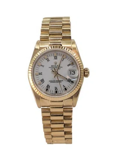 Pre-owned Rolex Datejust Watch, 31mm In Multi