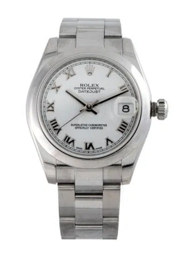 Pre-owned Rolex Datejust Watch, 31mm In Multi