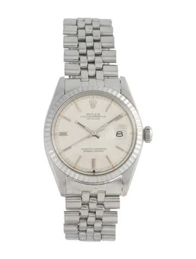 Pre-owned Rolex Datejust Watch, 36mm In Multi