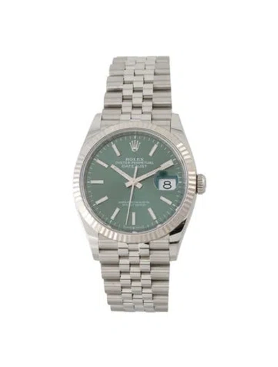 Pre-owned Rolex Datejust Watch, 36mm In Multi