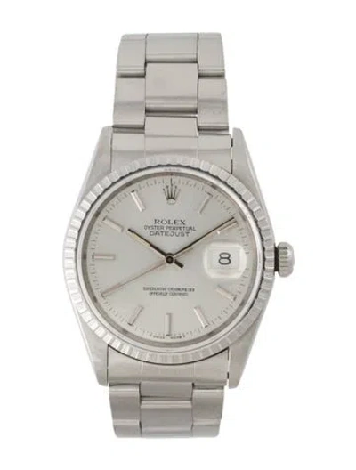 Pre-owned Rolex Datejust Watch, 36mm In Multi