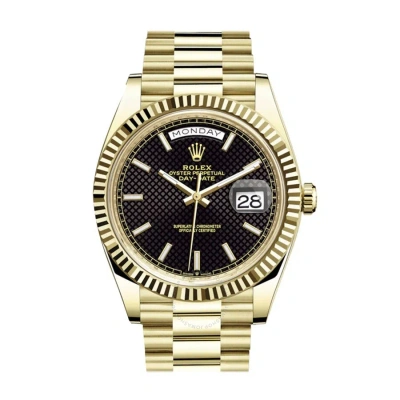 Rolex Day-date 40 Automatic Chronometer Men's Watch 228238bkmsp In Gold