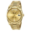 ROLEX ROLEX DAY-DATE 40 CHAMPAGNE DIAL 18K YELLOW GOLD PRESIDENT AUTOMATIC MEN'S WATCH 228238CDP