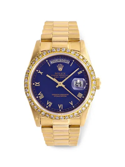 Rolex Day-date 36mm Watch In Gold