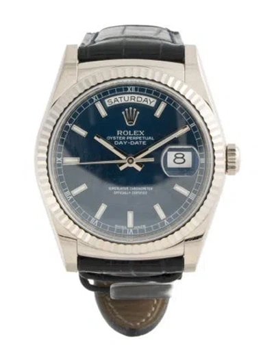 Pre-owned Rolex Day-date Watch In Multi