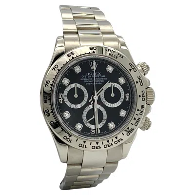 Pre-owned Rolex Daytona 116509, Black Diamond Dial