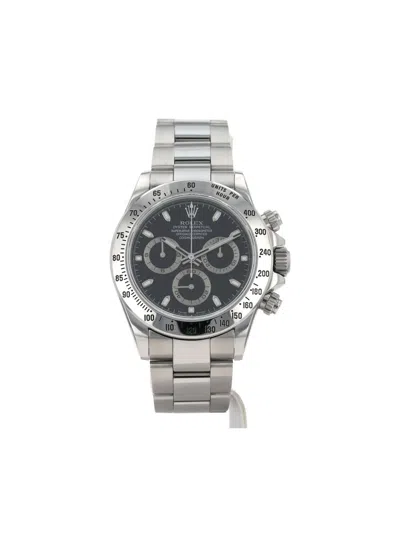 Pre-owned Rolex Daytona 40mm In 黑色
