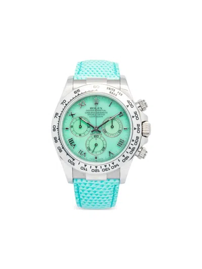 Pre-owned Rolex Daytona 40mm In Green
