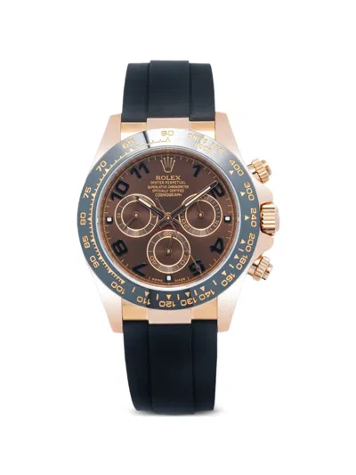 Pre-owned Rolex Daytona 40mm Watch In Brown