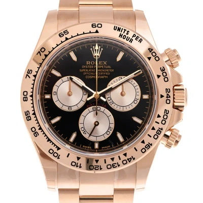 Rolex Daytona Chronograph Automatic Black Dial Men's Watch 126505-0001 In Black / Gold / Gold Tone / Rose / Rose Gold / Rose Gold Tone