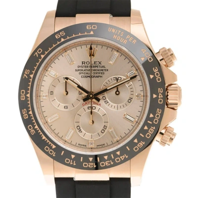 Rolex Daytona Chronograph Automatic Chronometer Diamond Men's Watch 116515ln-0061 In Gold