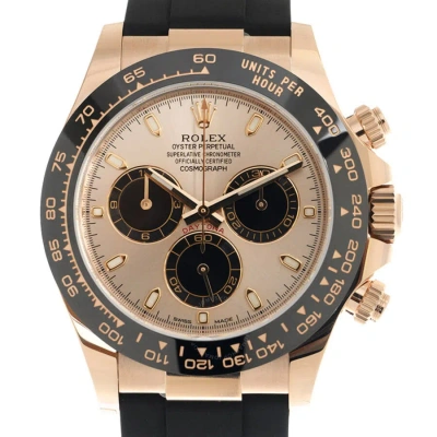 Rolex Daytona Chronograph Automatic Chronometer Pink Dial Men's Watch 116515ln-0059 In Black / Gold / Gold Tone / Pink / Rose / Rose Gold / Rose Gold Tone