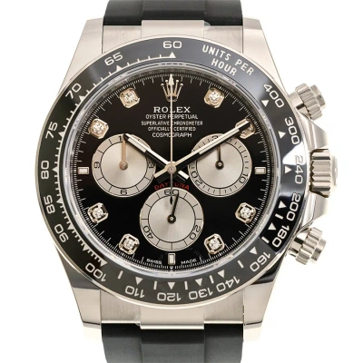 Rolex Daytona Chronograph Automatic Diamond Black Dial Men's Watch 126519ln-0004