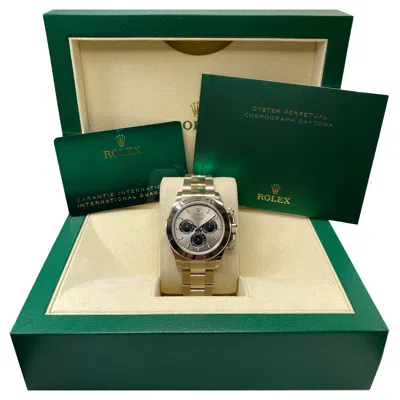 Pre-owned Rolex Daytona Cosmograph 116509 White Gold Ghost Dial Automatic Watch B&p