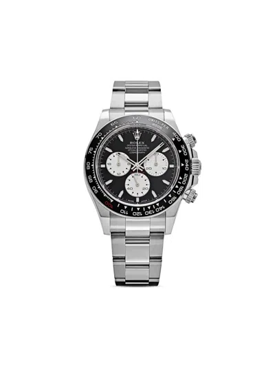 Pre-owned Rolex 2024  Daytona Cosmograph 40mm In 黑色