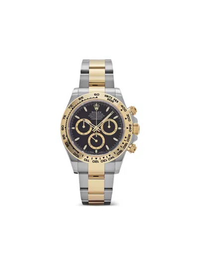 Pre-owned Rolex 2024  Daytona Cosmograph 40mm In 黑色