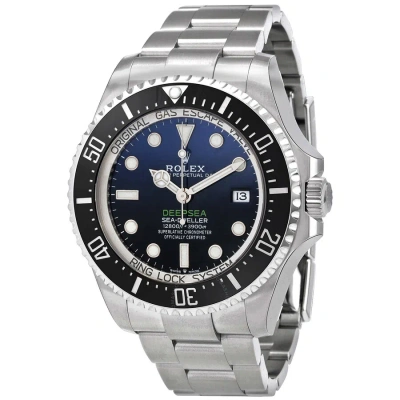 Rolex Deep Sea "james Cameron" Automatic Blue Dial Men's Watch 136660blso In Black / Blue
