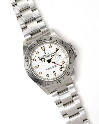 Rolex Explorer Ii 40mm Chicchi Di Mais 1991 Watch In Pattern
