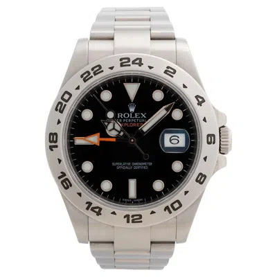 Pre-owned Rolex Explorer Ii Ref 216570, 42mm Stainless Steel Case, Gmt Function, C 2011 In Multi