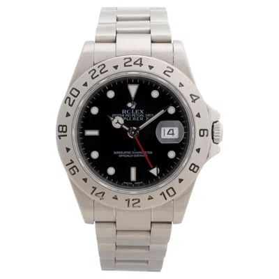 Pre-owned Rolex Explorer Ii Reference 16570, 40mm Stainless Steel, Oyster Bracelet, Yr2000 In Multi