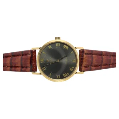 Pre-owned Rolex Genuine 18k  Watch. 18k Yg  Cellini 4109 Round Wrist Watch In Multi