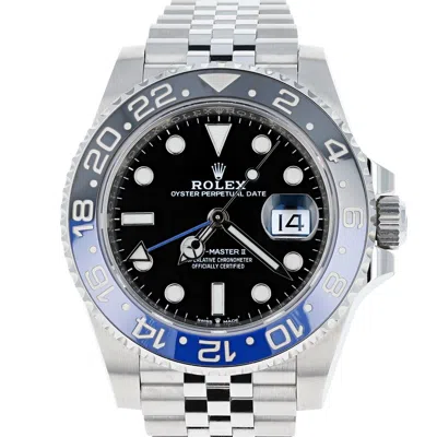 Pre-owned Rolex Gmt-master Ii 126710blnr Batman Jubilee Unworn 2024 May Batgirl 40 Mm
