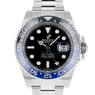 Pre-owned Rolex Gmt-master Ii 126710blnr Batman Oyster Unworn 2024 40 Mm