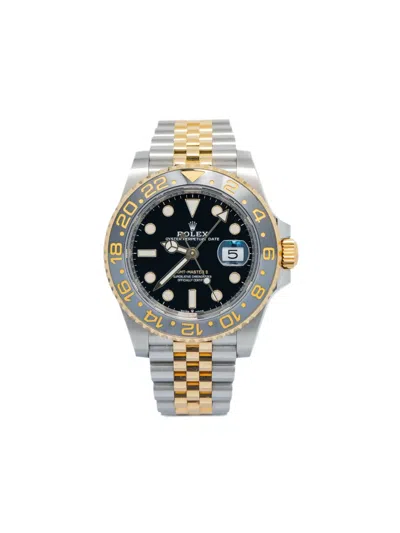 Pre-owned Rolex Gmt Master Ii 40mm In Black