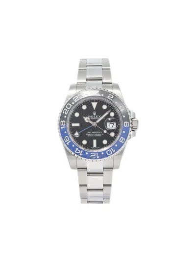 Pre-owned Rolex Gmt Master Ii 40mm In Black