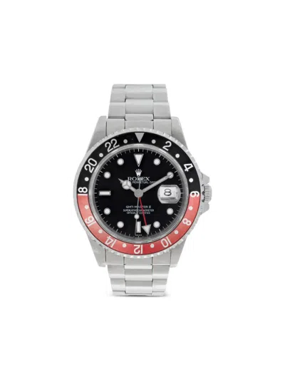 Pre-owned Rolex Gmt-master Ii Coke 40mm Watch In Black