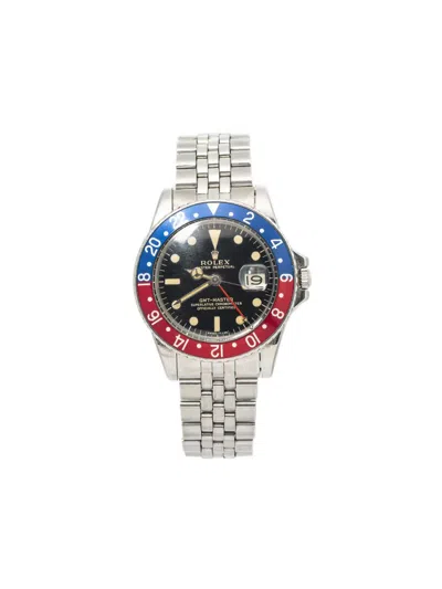 Pre-owned Rolex Gmt-master "pepsi" 40mm In Black