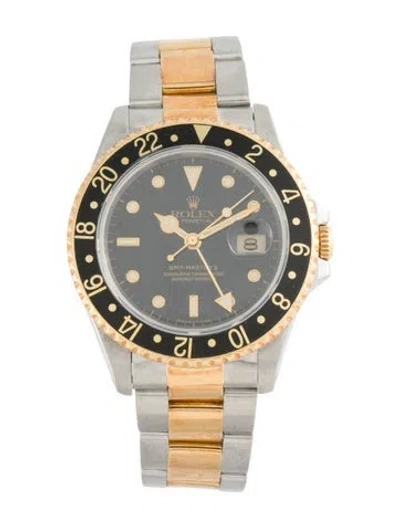 Pre-owned Rolex Gmt-master Ii Watch, 40mm In Multi
