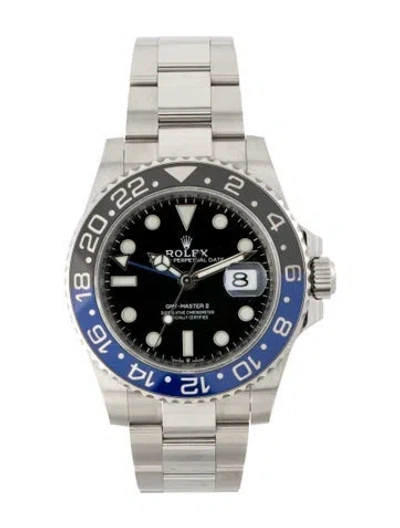 Pre-owned Rolex Gmt-master Ii Watch, 40mm In Multi