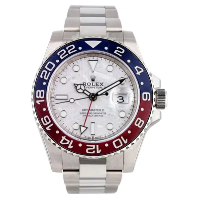 Pre-owned Rolex Gmt-master Ii Watch In Multiple
