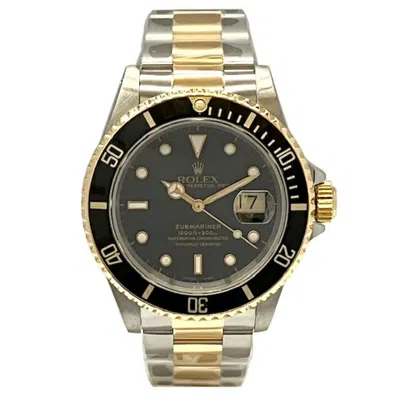 Pre-owned Rolex Gold (18k) Stainless Steel Wristwatch ()