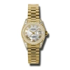 ROLEX ROLEX LADY-DATEJUST 26 MOTHER OF PEARL DIAL 18K YELLOW GOLD PRESIDENT AUTOMATIC LADIES WATCH 179158M