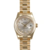 ROLEX ROLEX LADY-DATEJUST 26 SILVER DIAL 18K YELLOW GOLD PRESIDENT AUTOMATIC LADIES WATCH 179178SDP