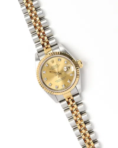 Rolex Lady-datejust 26mm 1991 Watch In Gold